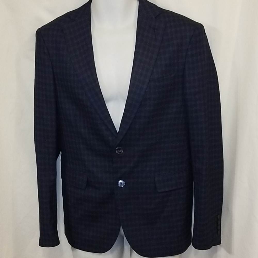NWT Zara Plaid Blazer Sport Coat
